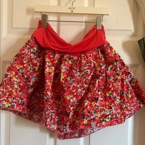 Armani exchange Red Floral Women's Skirt